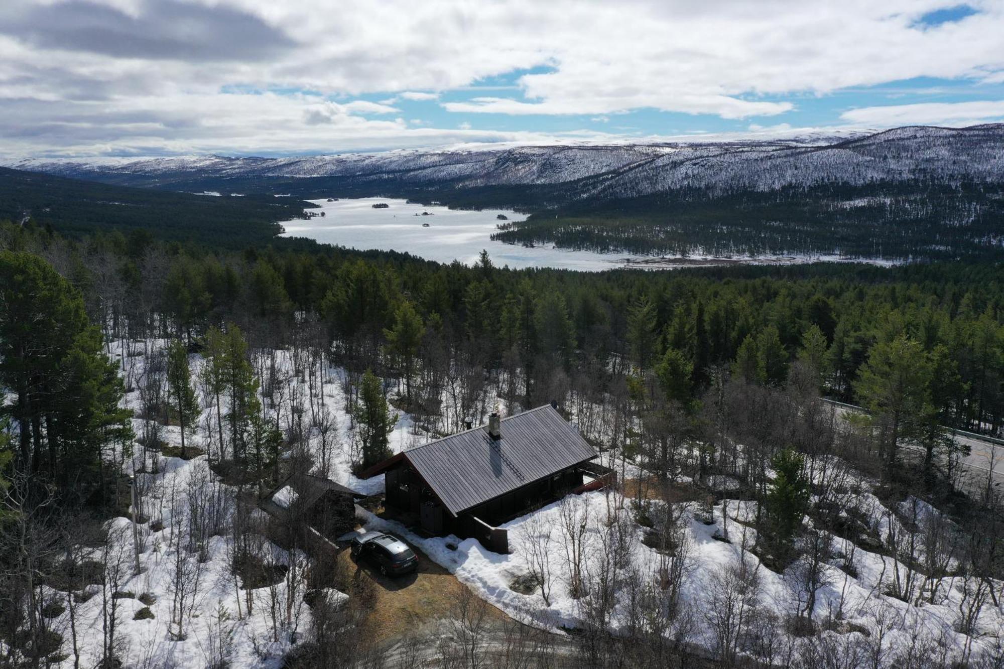 Koselig Hytte Med Usjenert Og Solrik Beliggenhet Гейло Екстер'єр фото